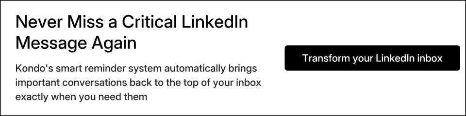 Never Miss a Critical LinkedIn Message Again