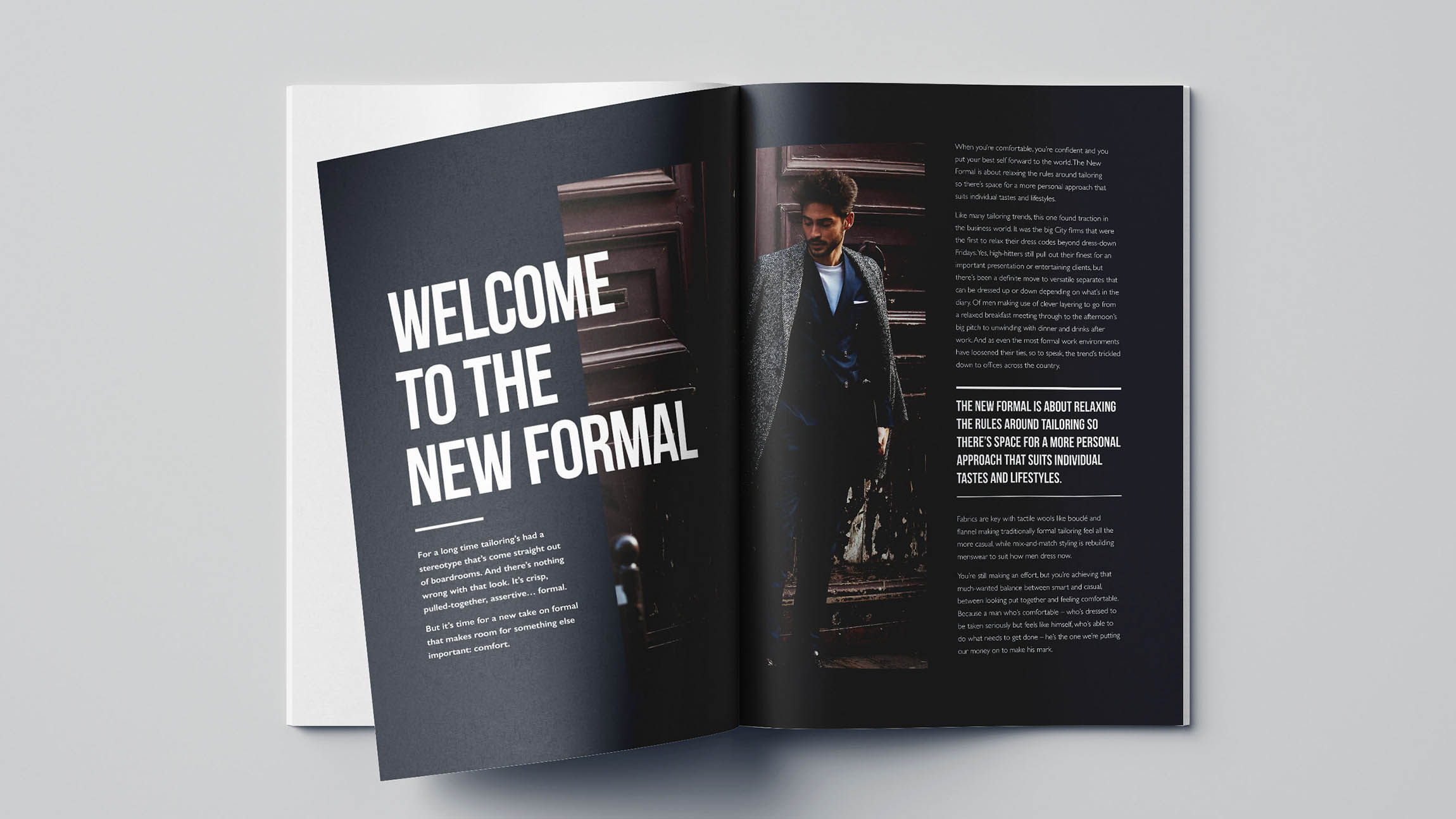 Moss brand book design by UK designer Dan Bailey