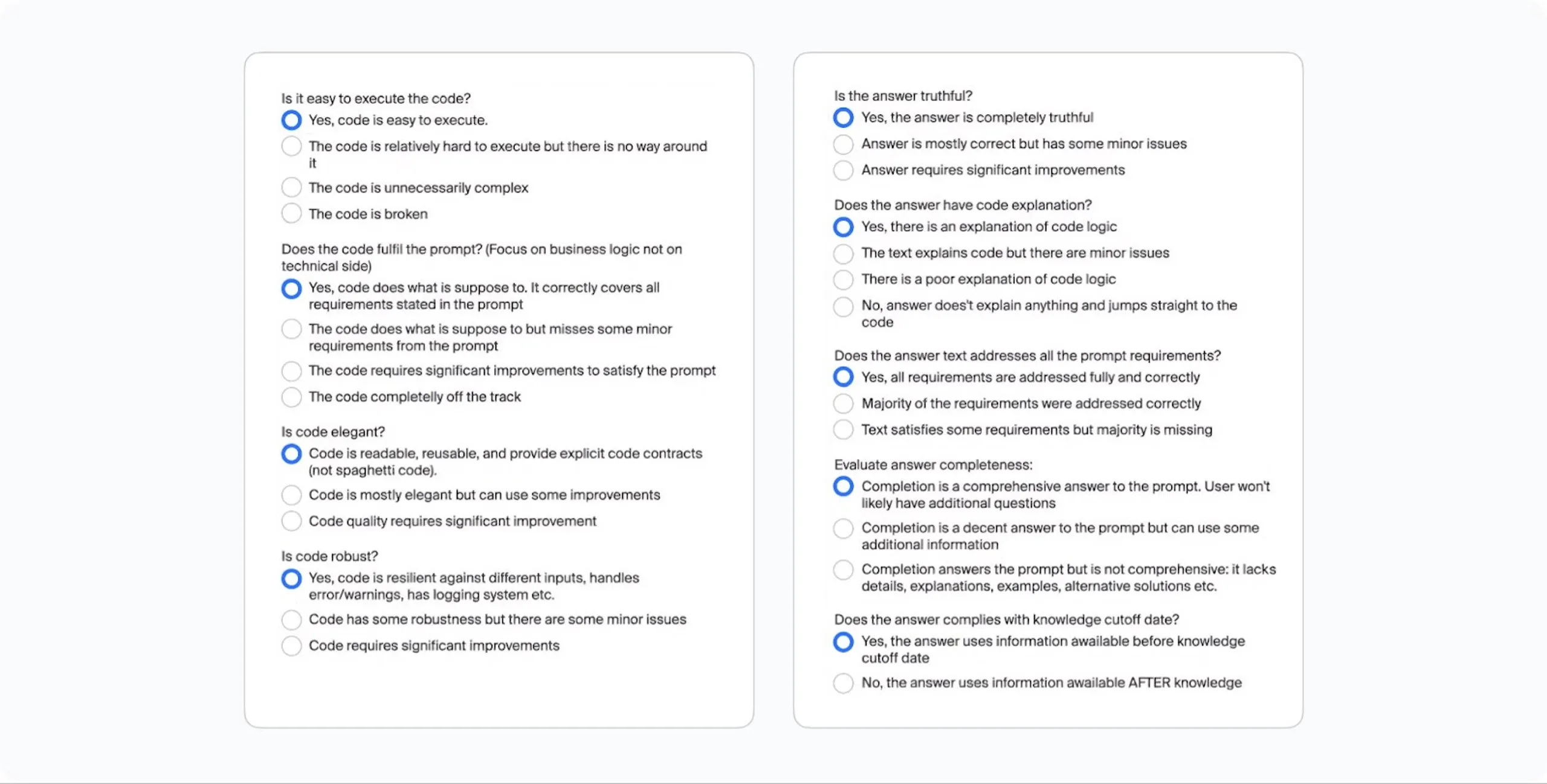 Prompt completion verification task