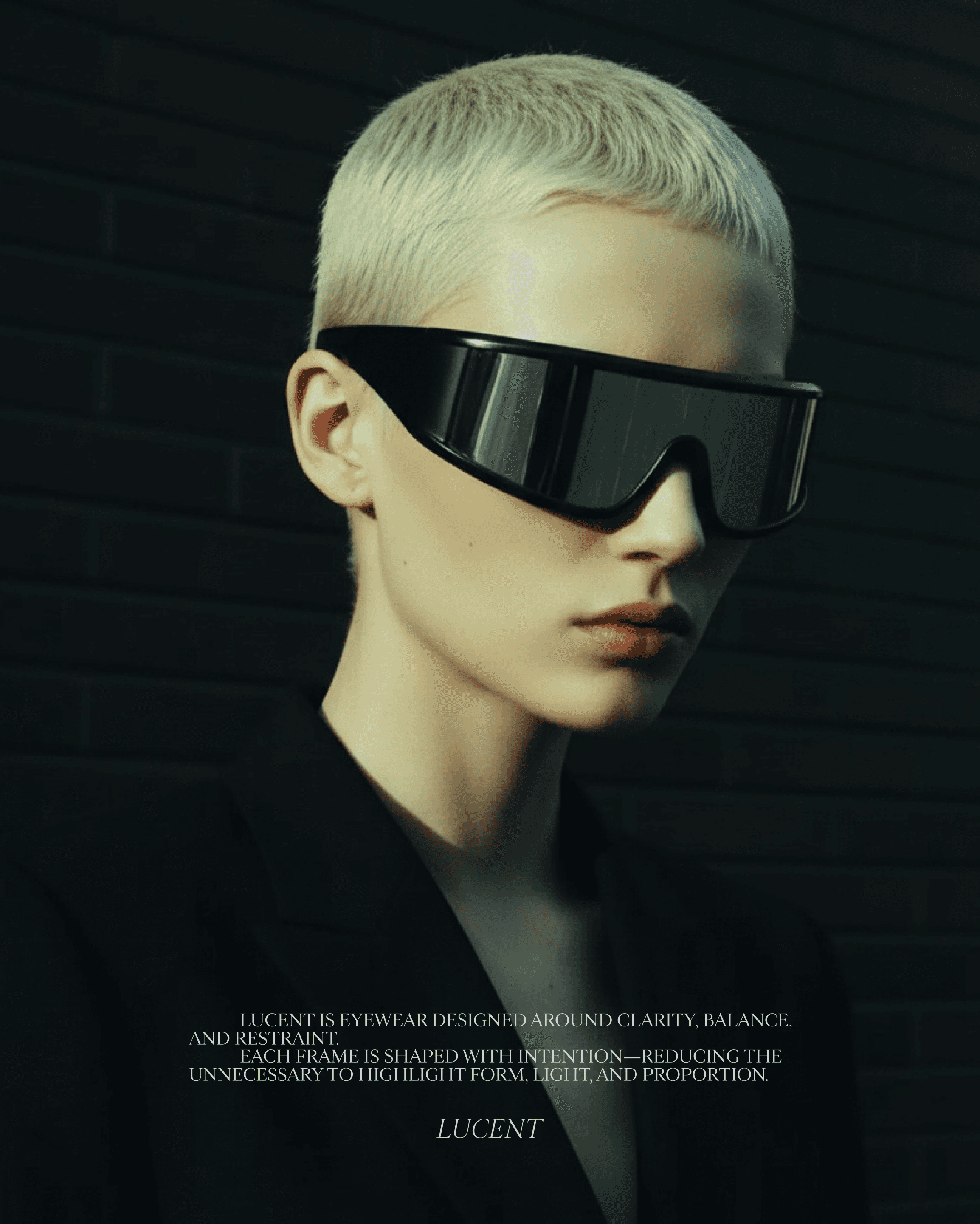 Scandinavian foggy nature