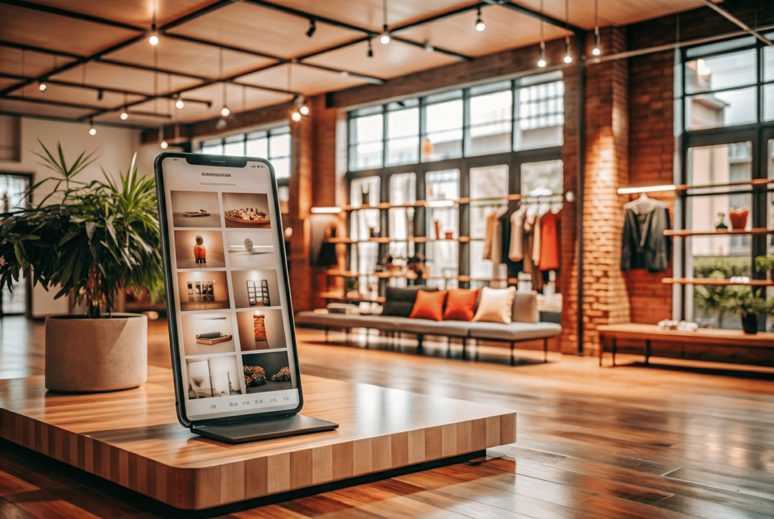 Team meeting around a table in office setting