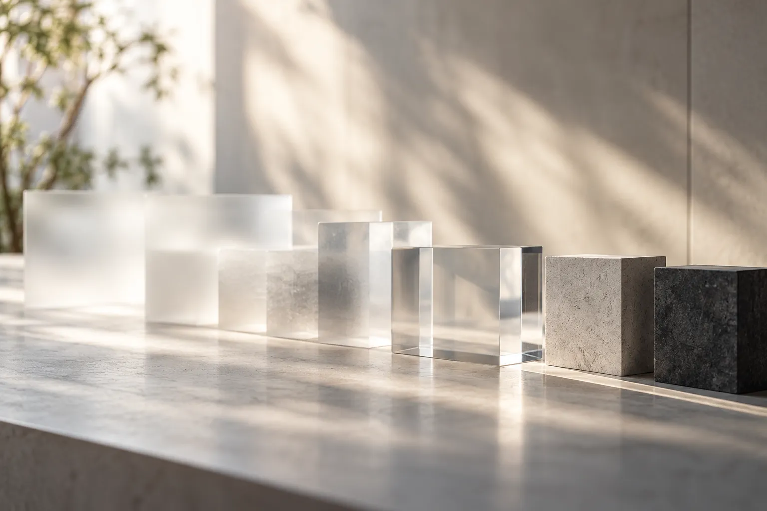 translucent-blocks-lined-on-stone-table