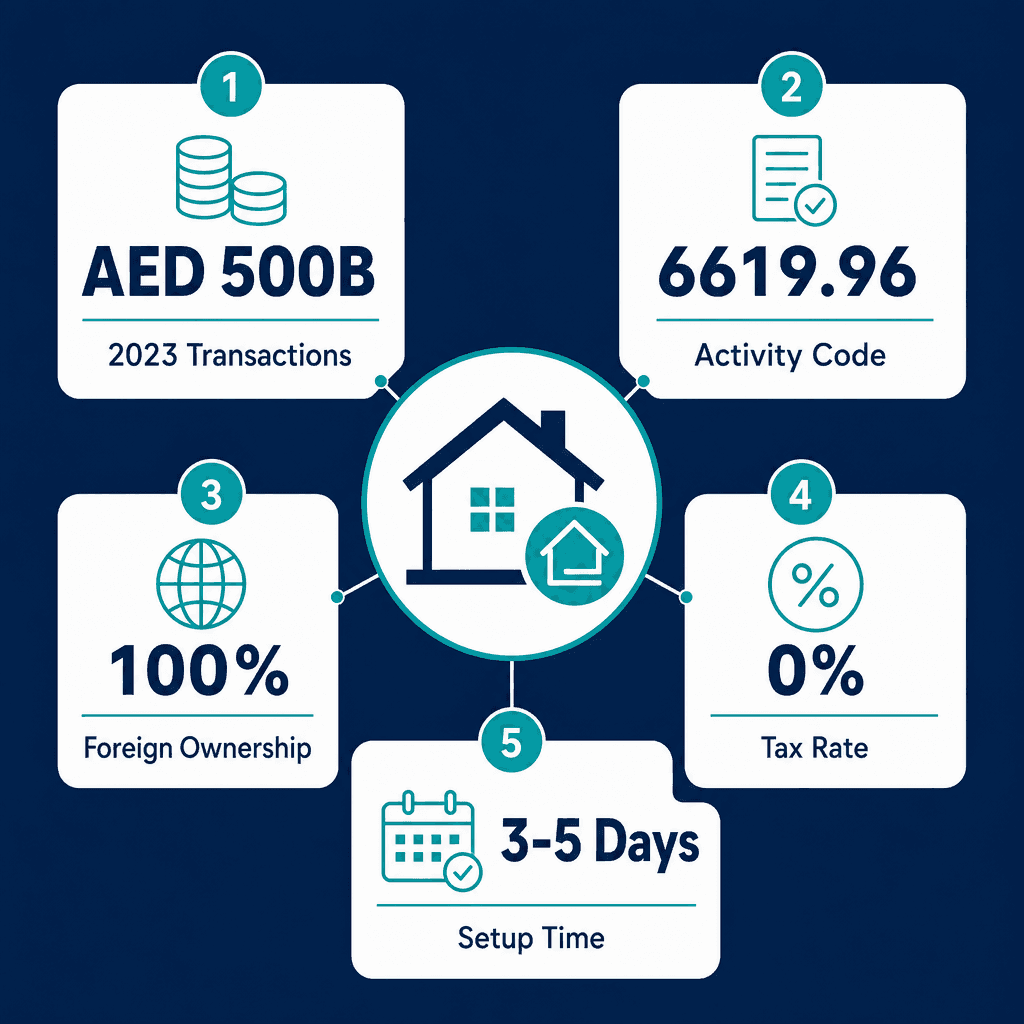 Infographic: Real Estate Mortgage Broker Business License in Dubai