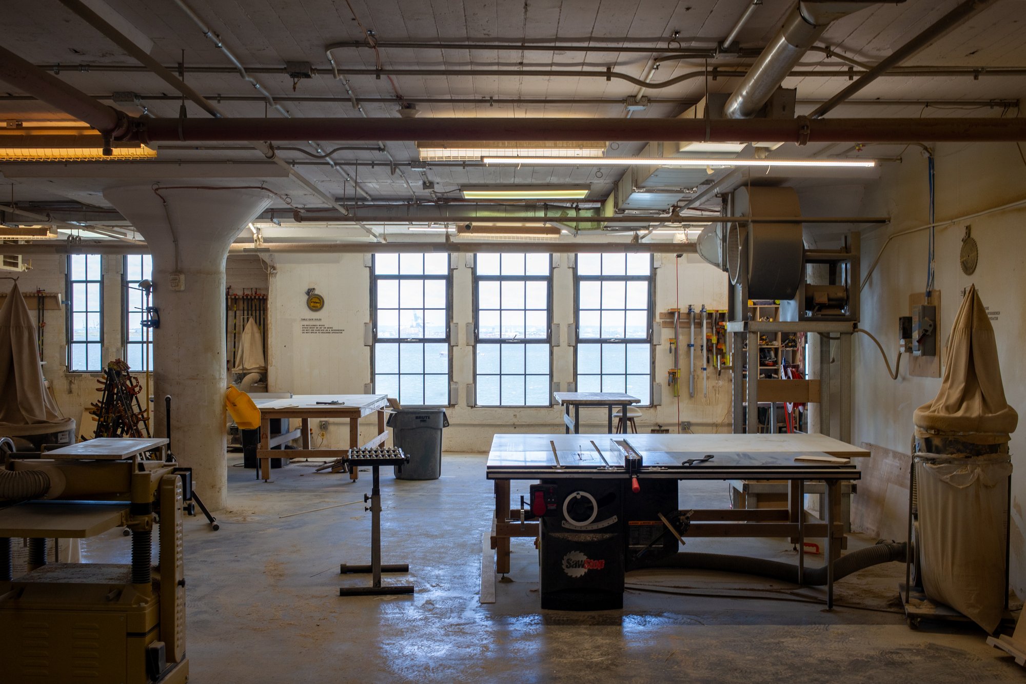 Workshop interior