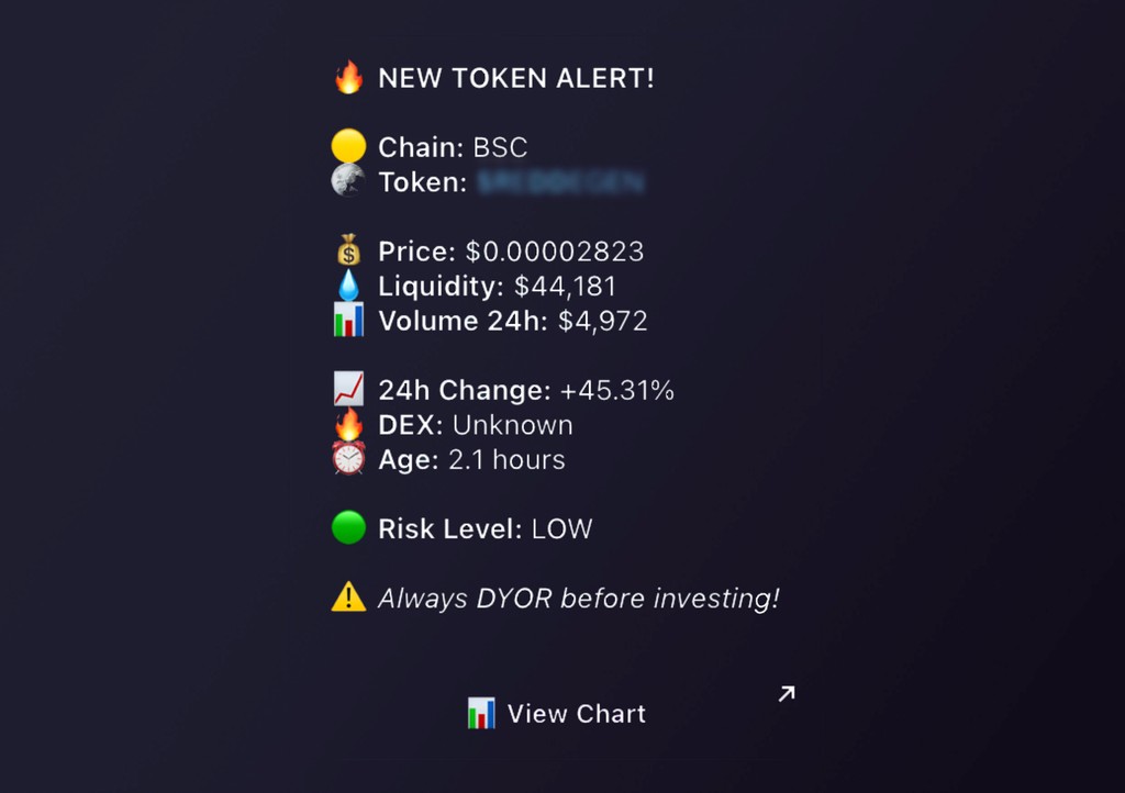 CryptRadar Token Launches