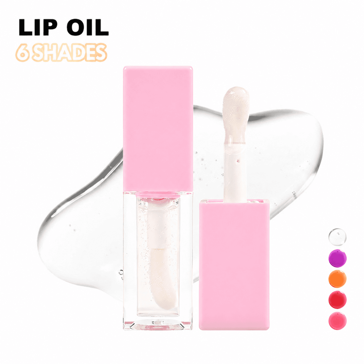 Clear Glossy Hydrating Lip Oil Balm — product