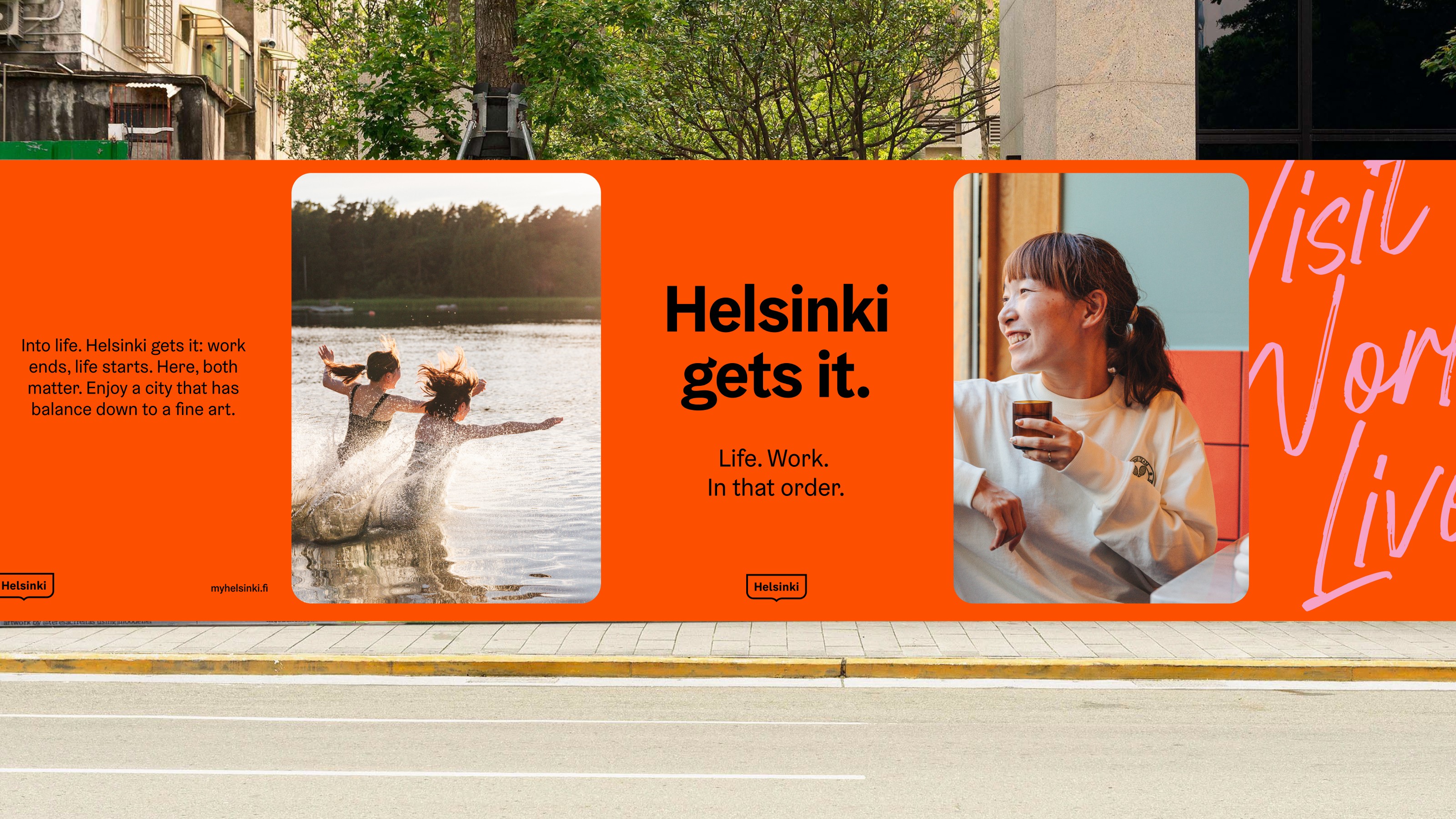 Helsinki billboard