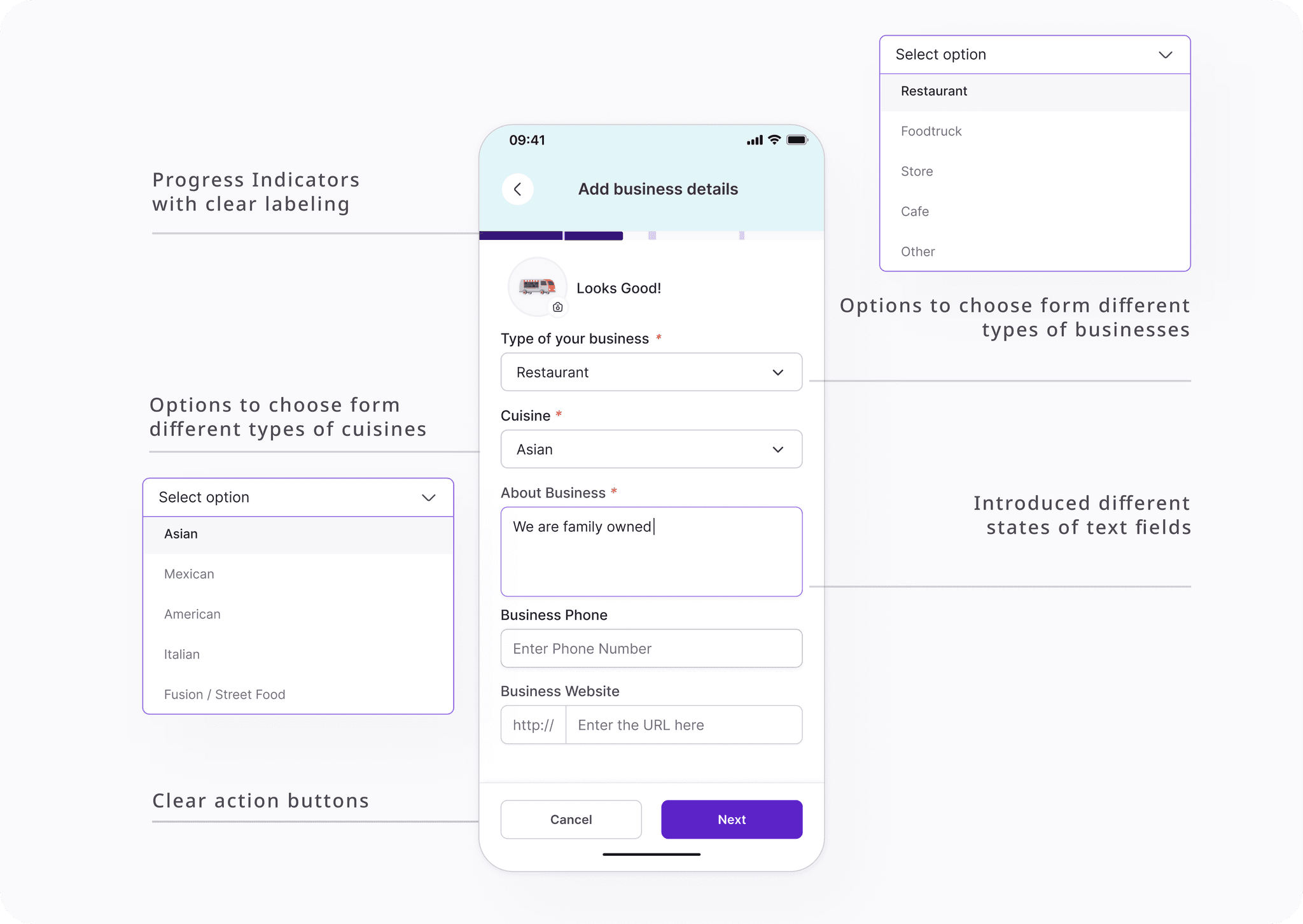 business onboarding preview