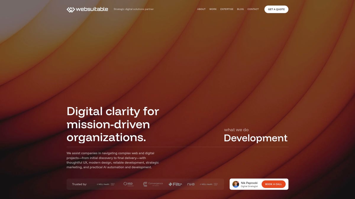 7 Brilliant Creative Website Design Company Ideas for 2026 - WebSuitable – AI-Enhanced, Full-Service Digital Agency