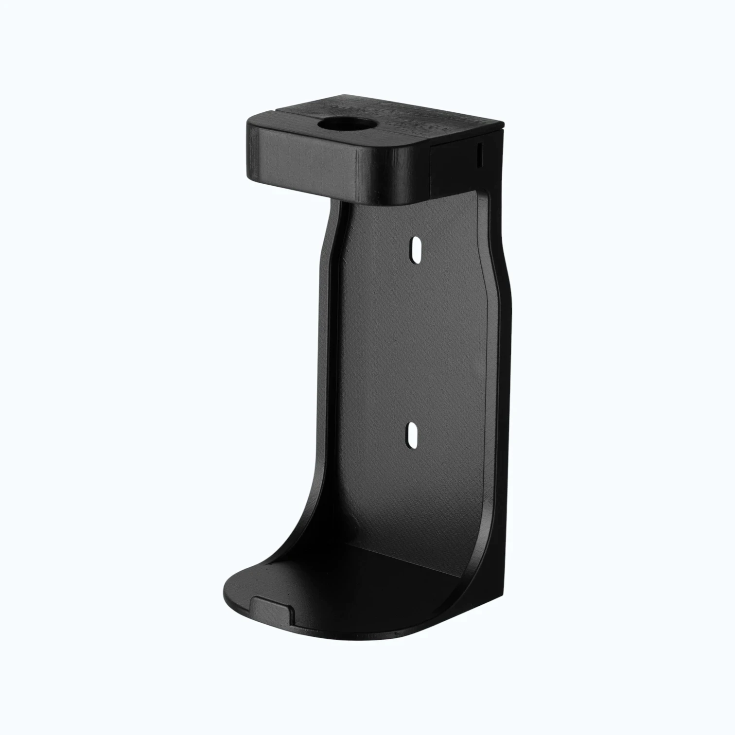Eco-friendly tamper-proof soap dispenser bracket for hotel refillable systems, high-quality stainless steel, compatible with 300ml-500ml bottles.
