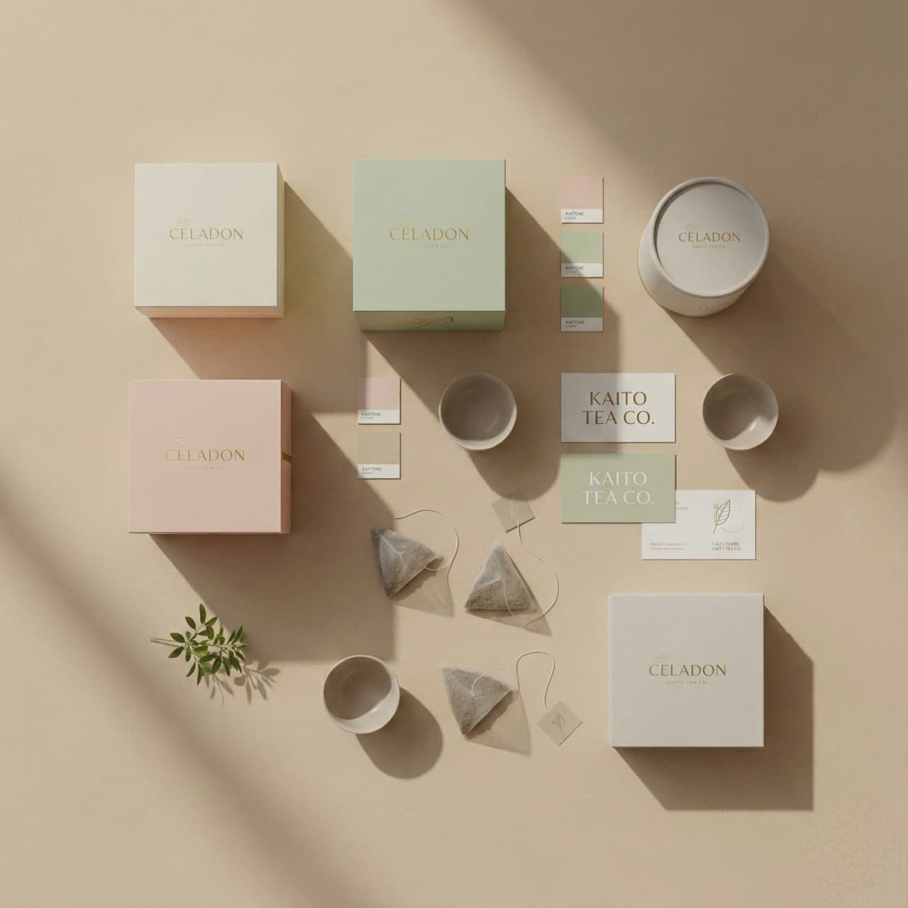 A variety of items on a flat surface