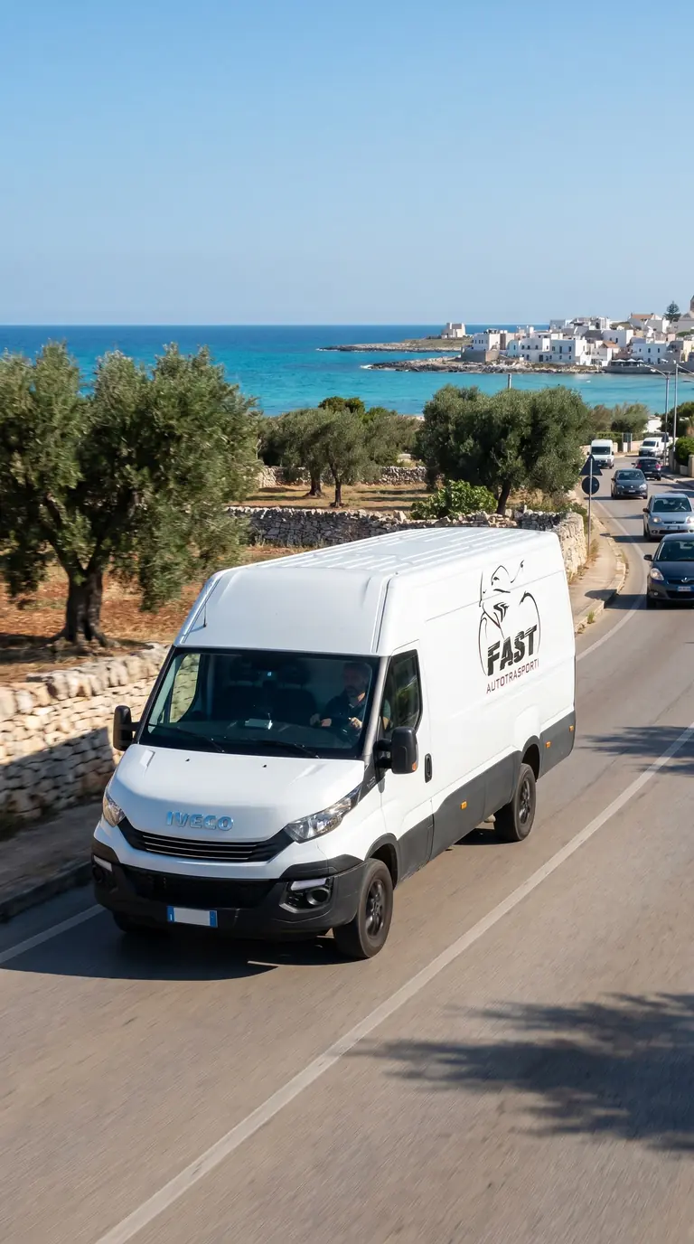 Furgone FAST per trasporto moto a Bari