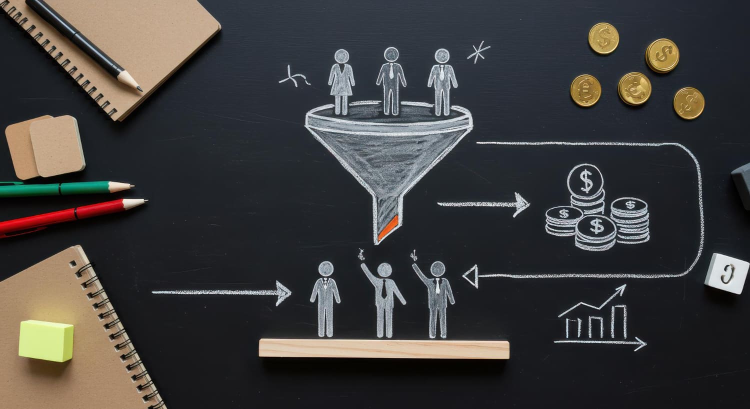 Explicacion de que es un embudo de ventas