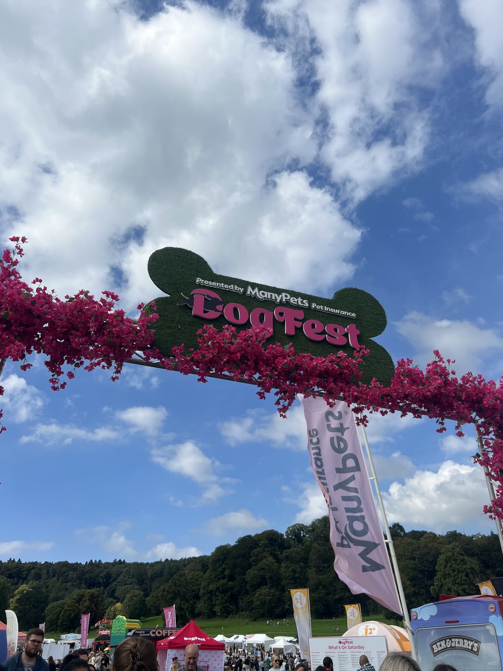 DogFest archway at Tatton Park 2024