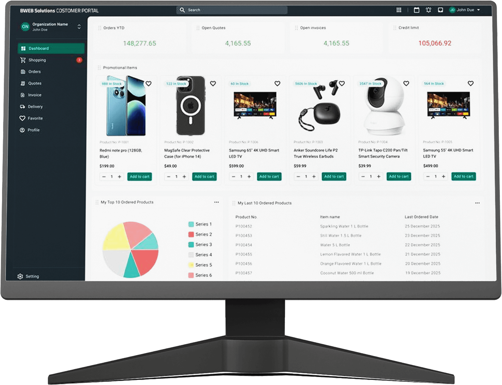 Customer Portal and App for SAP Business One