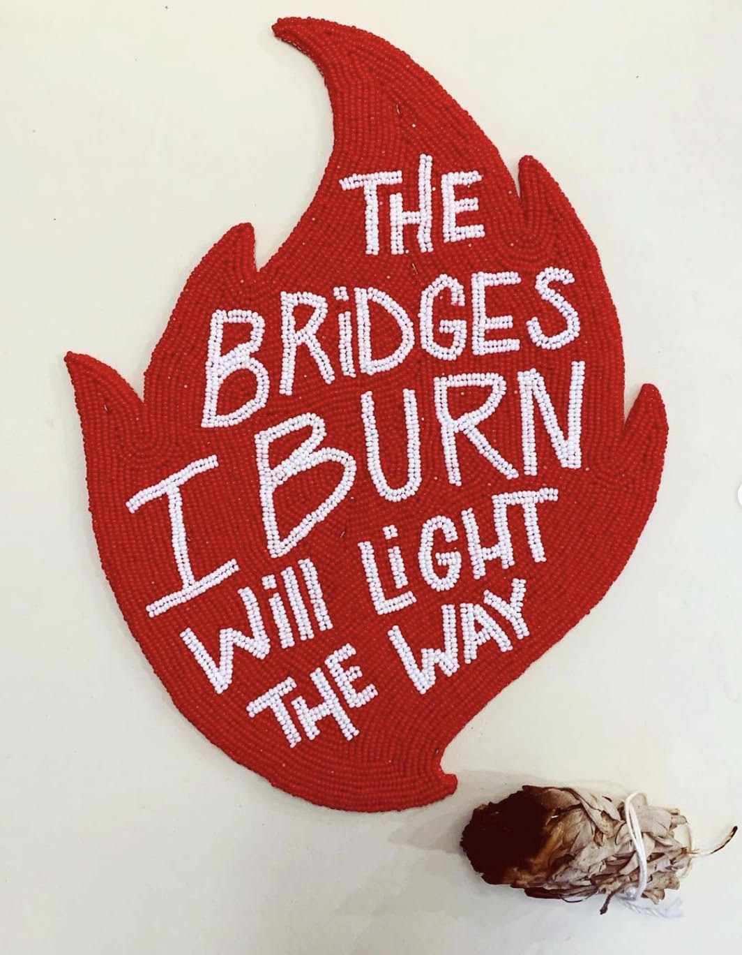 typographic flame