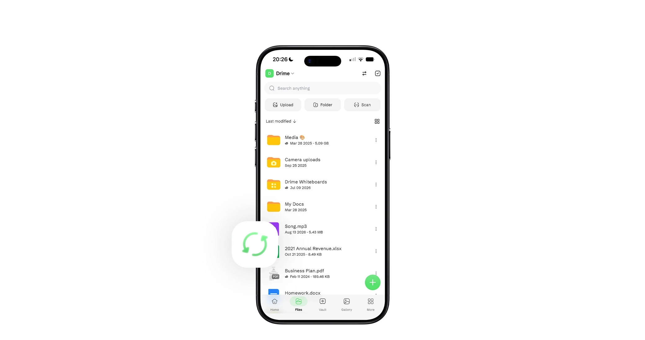 Drime Send & Track analytics interface