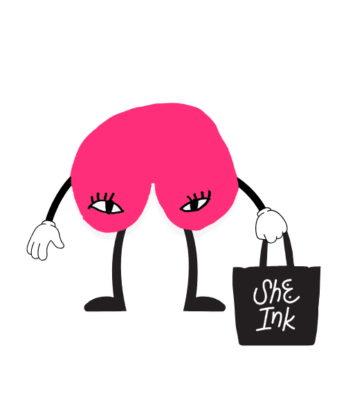 Buttocks character - She Ink