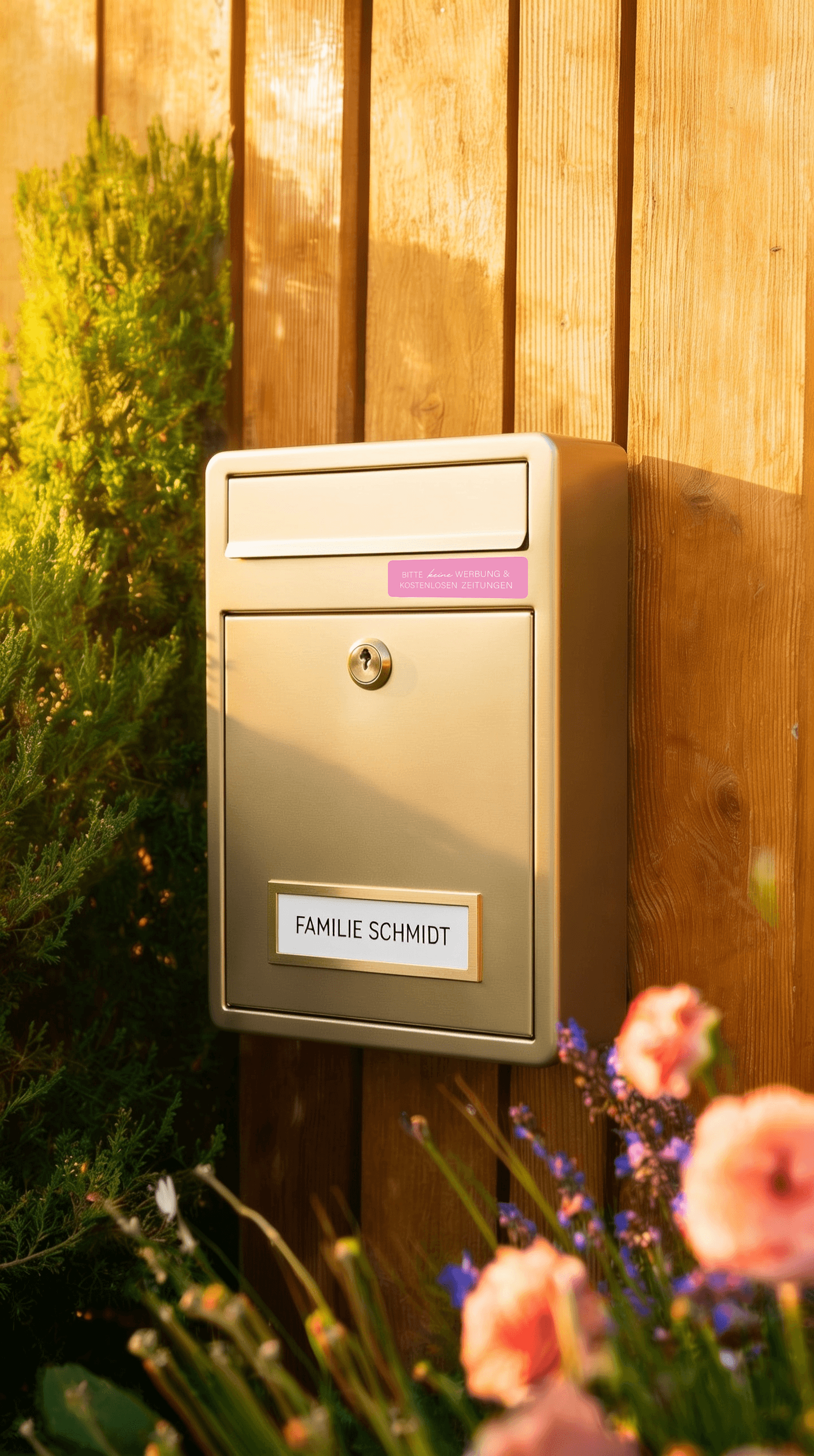 Briefkasten in der Sonne