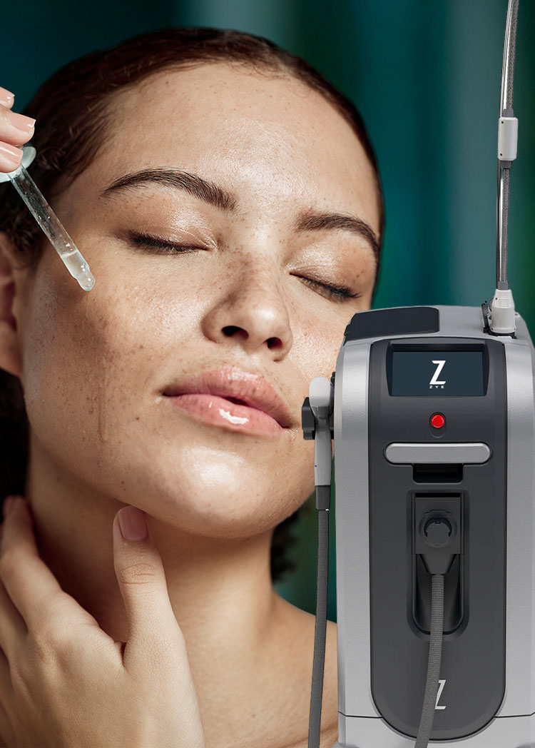 Rachel Stone standing with ABS and hands in her pockets