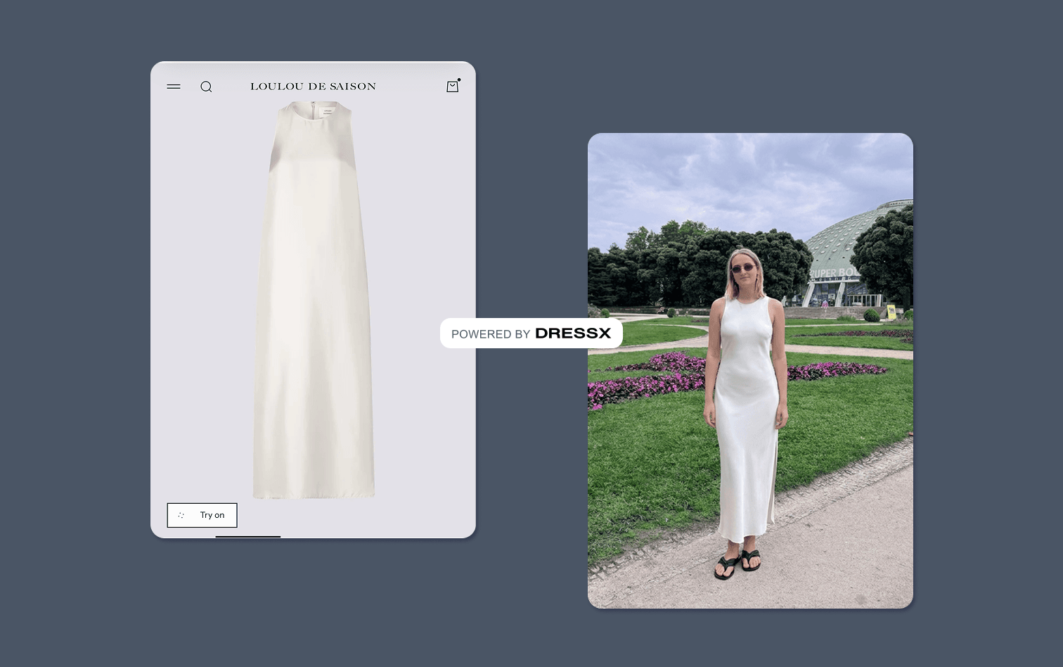 DRESSX Virtual Try-On integrates with existing digital infrastructure including Shopify stores and enterprise ecommerce platforms