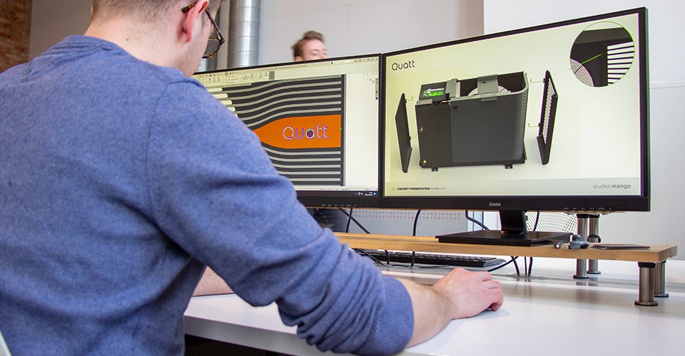 Working on 3D Model for Quatt