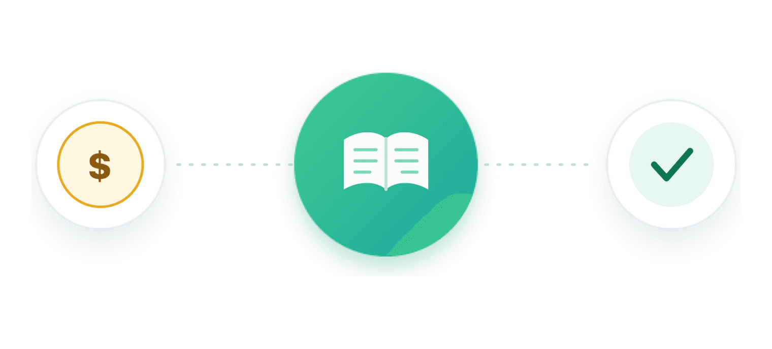 A money idea opening into a lesson and landing as understanding