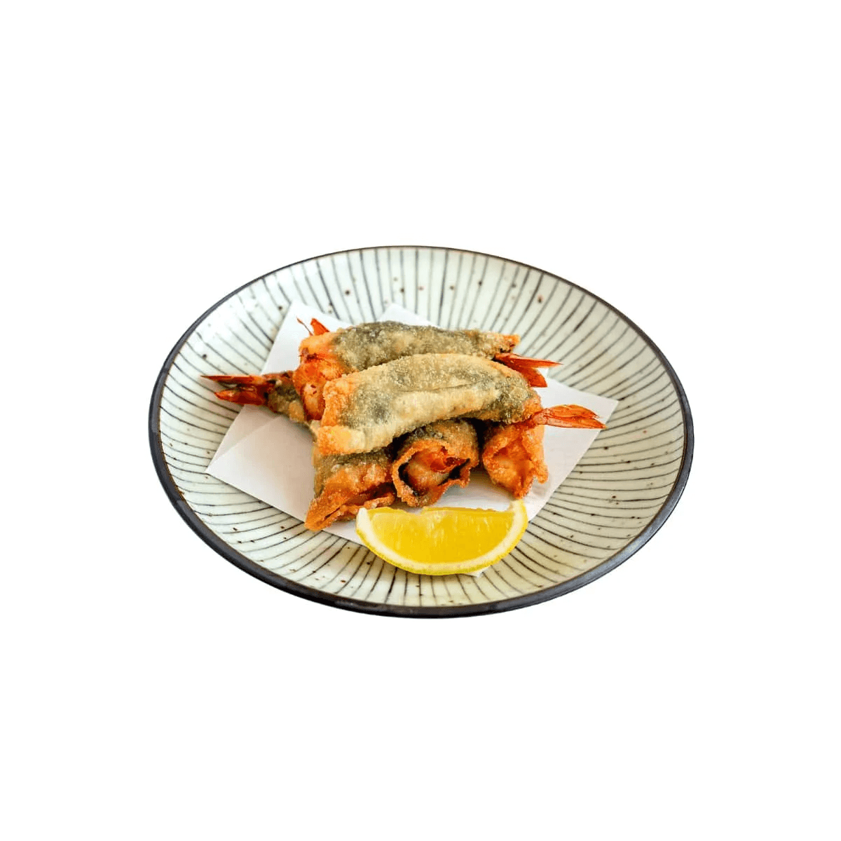 EBI SHISO with SHRIMP & SHISO WRAPPED IN WONTON /DF, P
