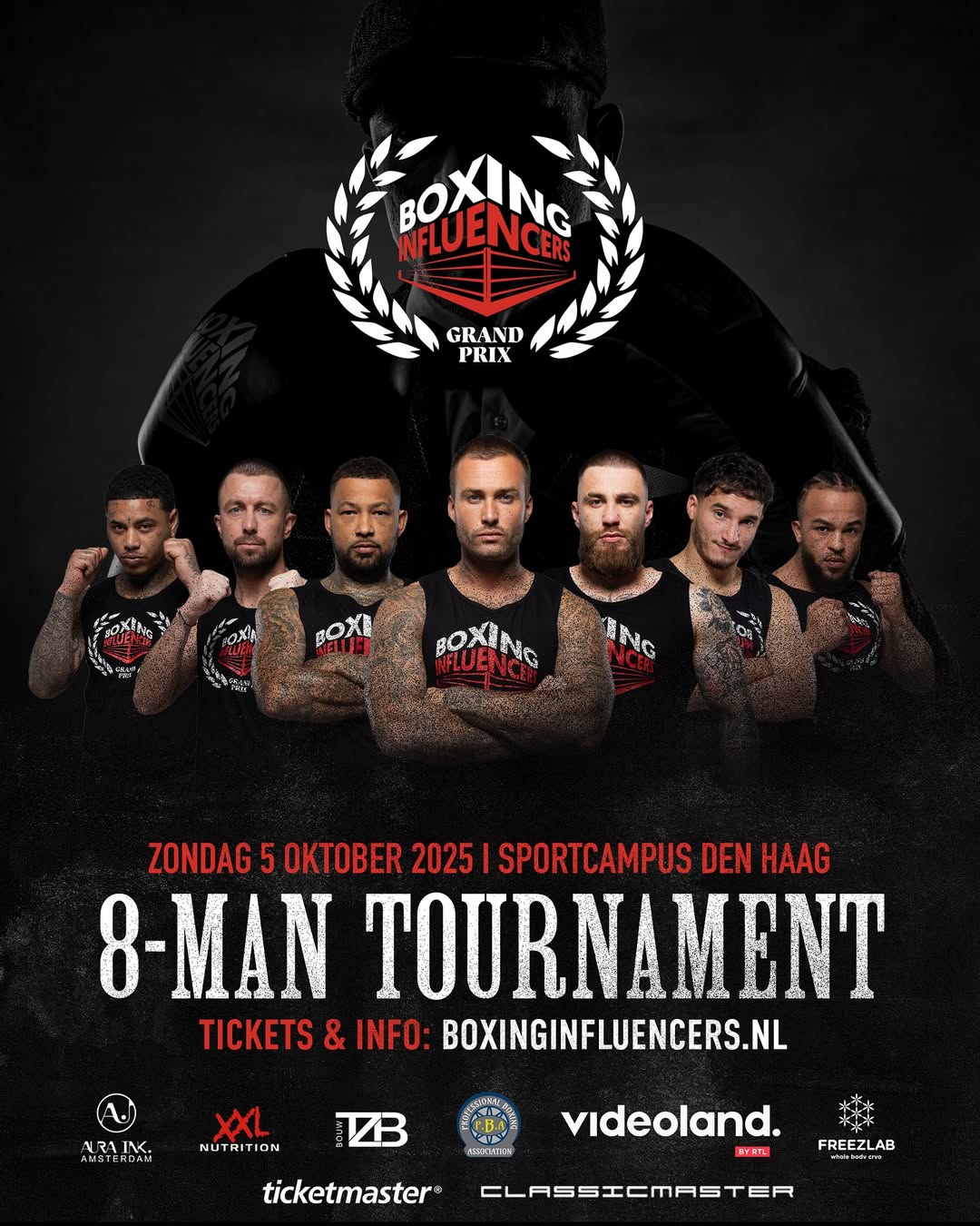 Boxing Influencers 8 man toernooi