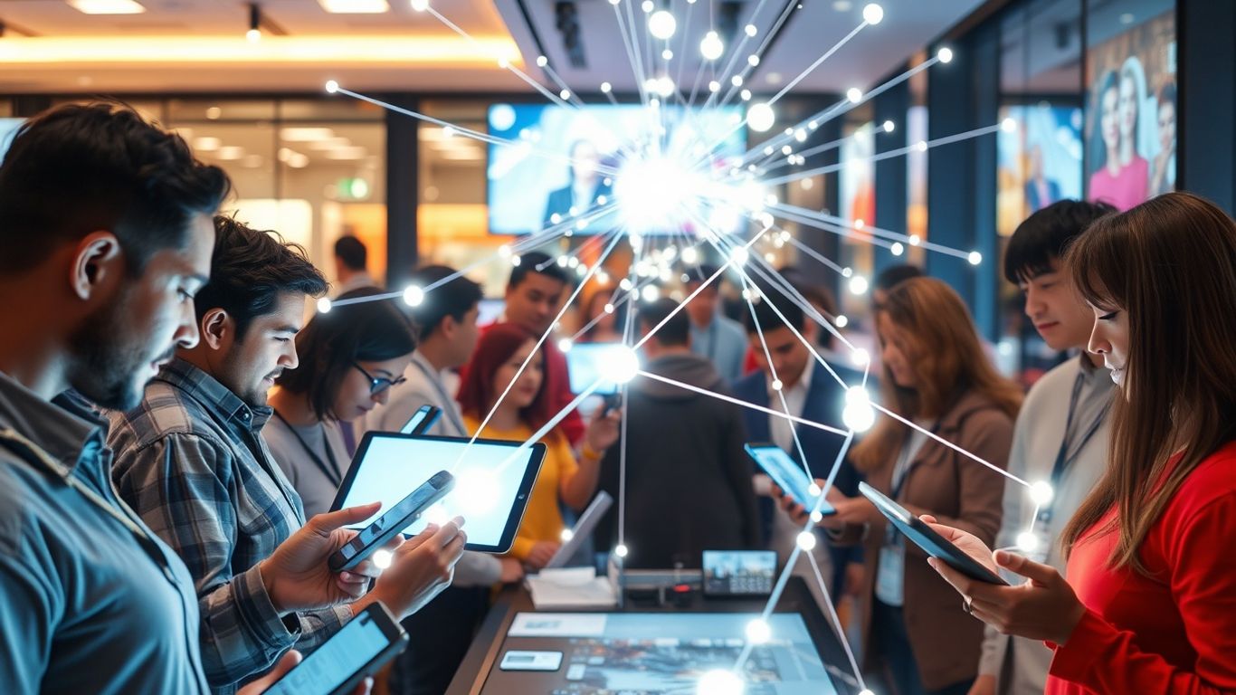 Connecting customers across multiple channels visually.