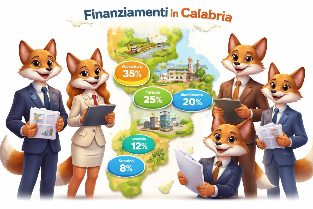 Settori finanziabili in Calabria