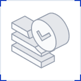 Isometric illustration of a desktop computer representing Docubrew local processing where bank data never leaves your network