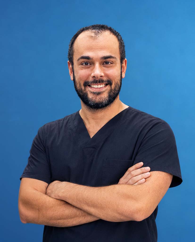 portrait of a dentist