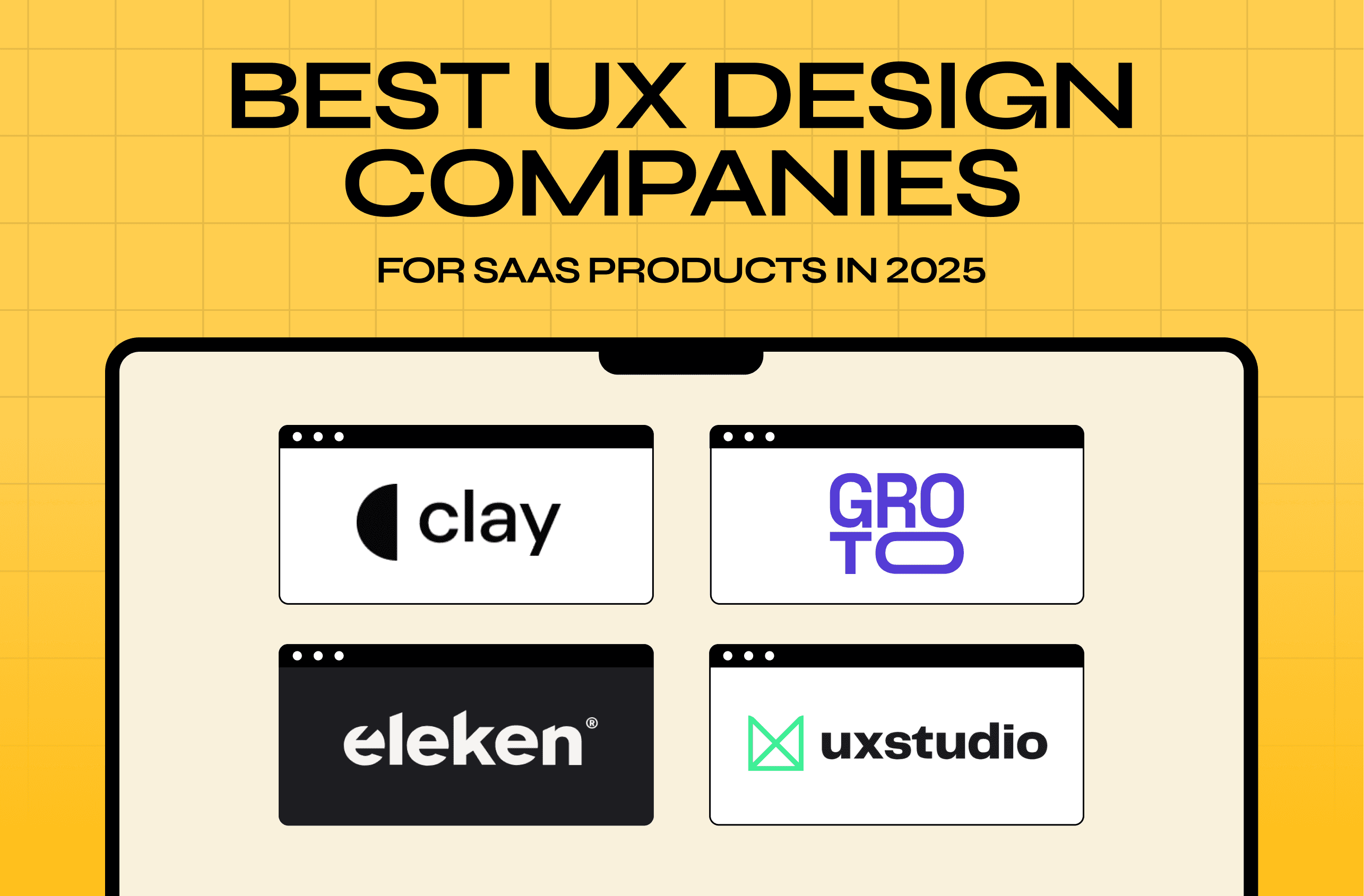 Best UX Design Companies for SAAS Products