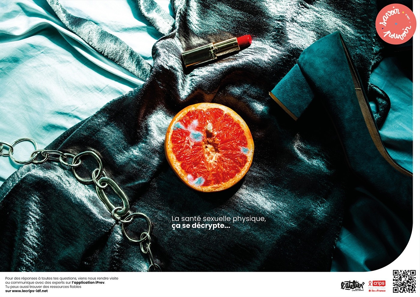 savoir c'est pouvoir campagne de prévention aux risques IST VIH sida chez les jeunes projet diplôme ELMAD Auguste Renoir