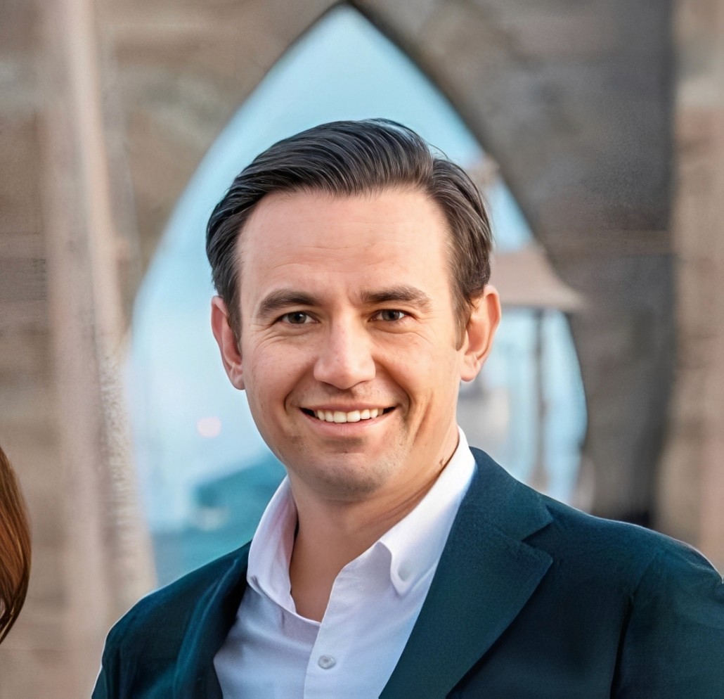 nerdy girl in glasses smiling 