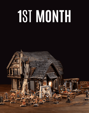 Ziadtroks, Elder Watcher miniature from Loot Studios’ bundle Eye of The Watcher.