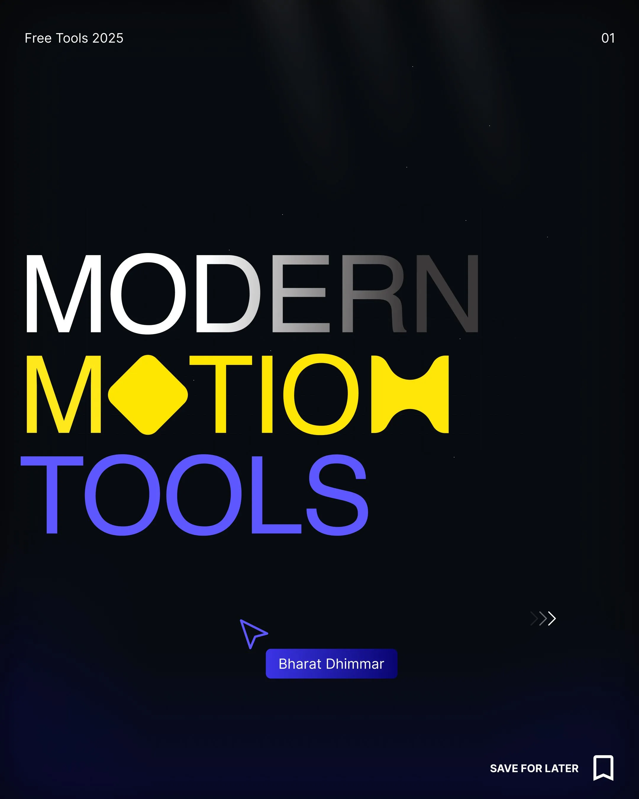 Modern Motion Tools
