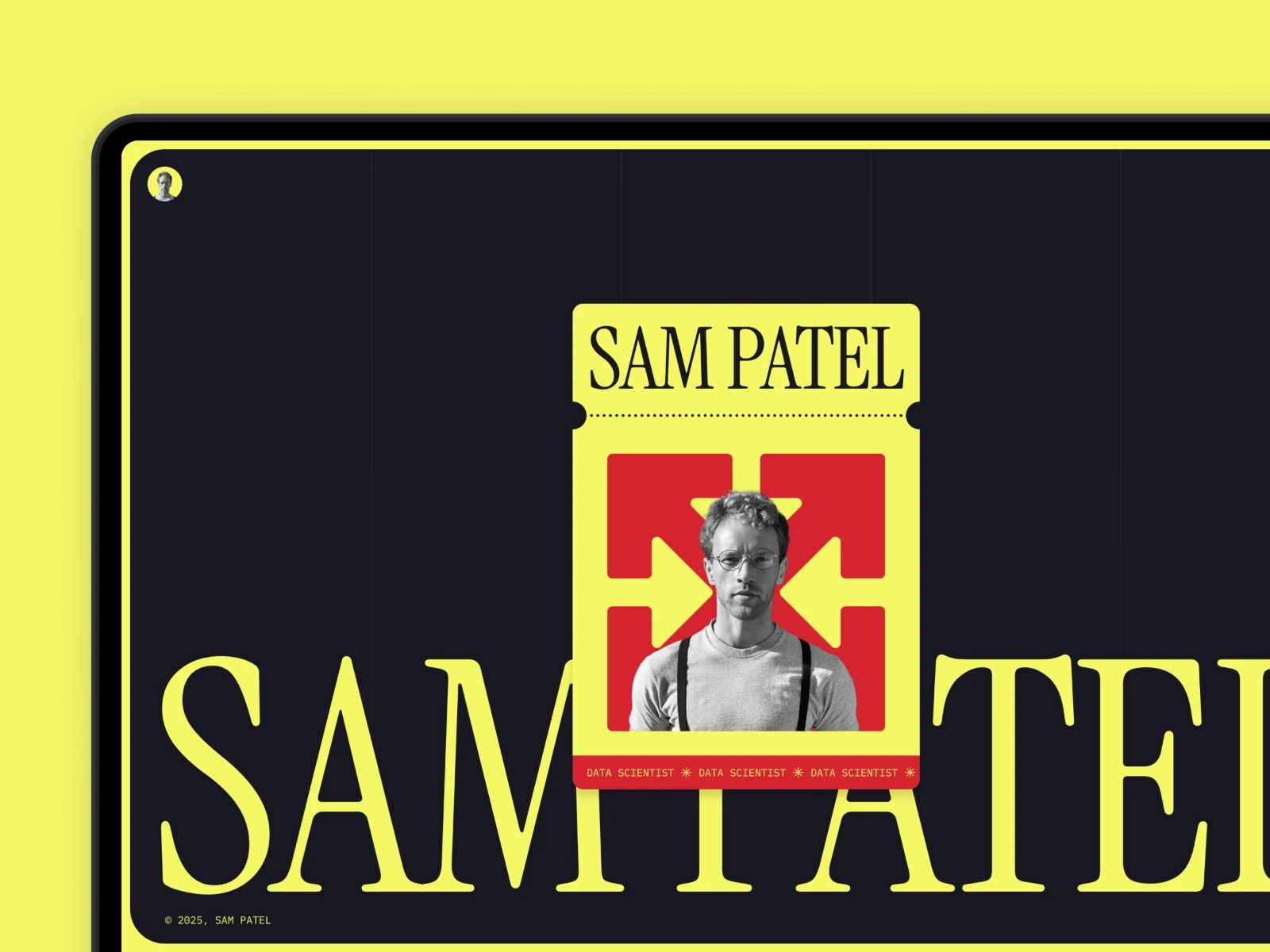 Close-up of a woman with red lipstick and warm bokeh.