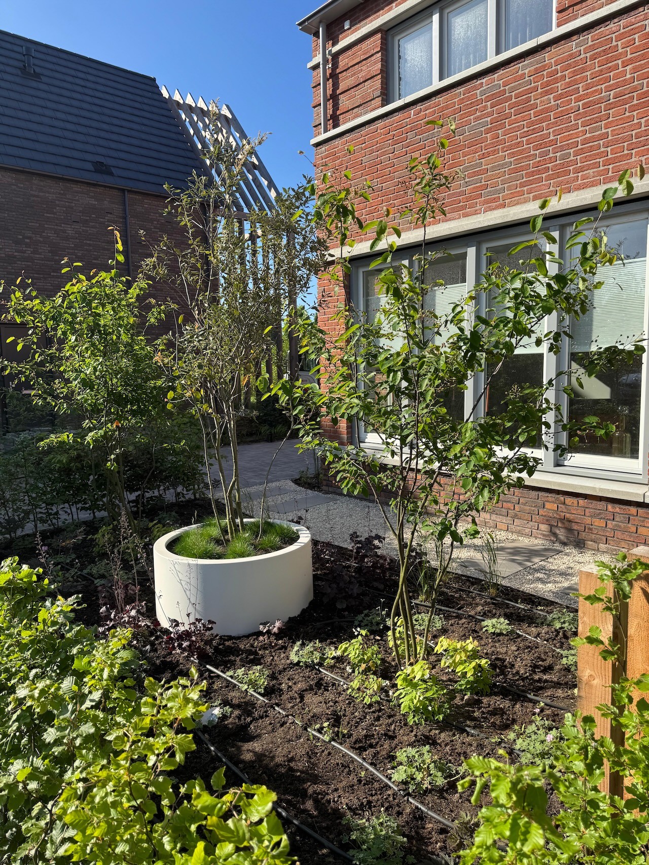 Tuin met hoogteverschil in Amersfoort - Art gardens