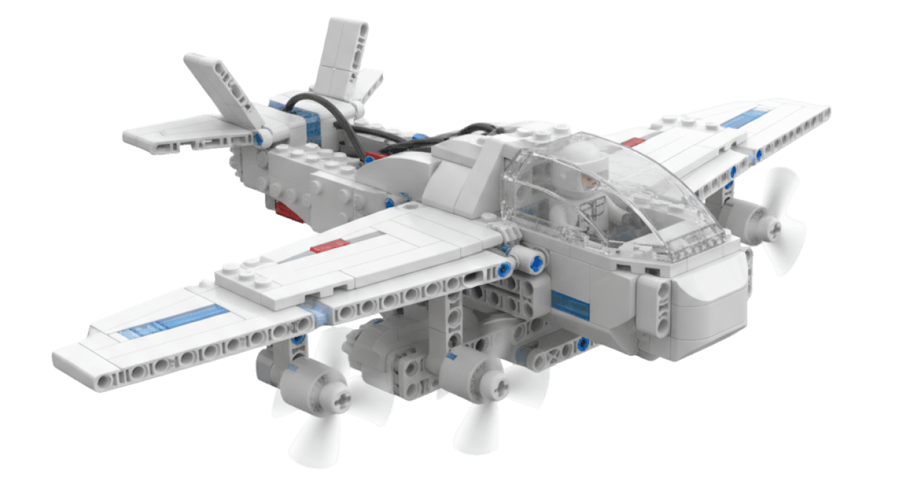 Самолетик сделанная из LEGO