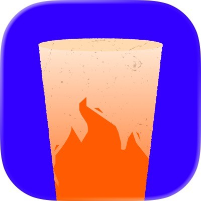 This is the logo of ‎BurnBar app.