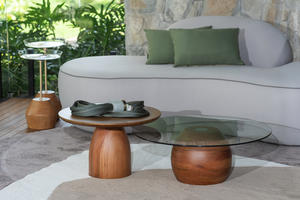 Kid sit on stole in stylish pose