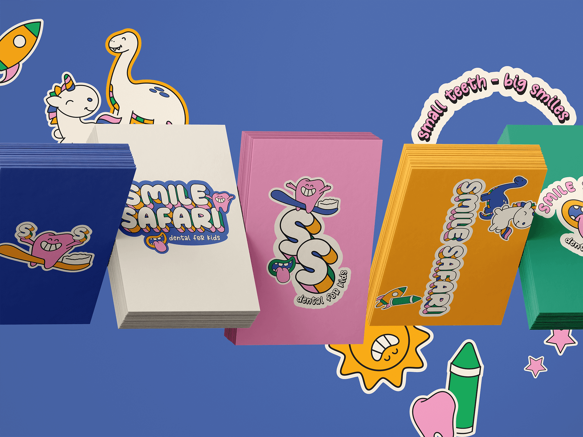 smile safari, dental for kids, dental, illustration, character design, mascot design