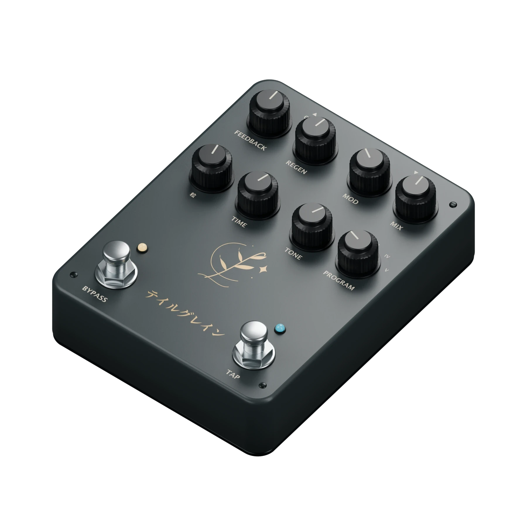 TaleGrain, a software audio plugin represented as a physical pedal