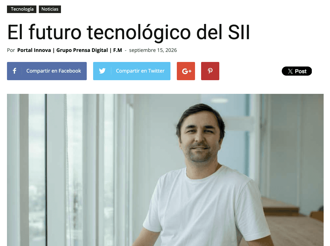 Columna de opinión de Jean Boudeguer, CEO y Founder de Clay, habla sobre el futuro tecnológico del SII