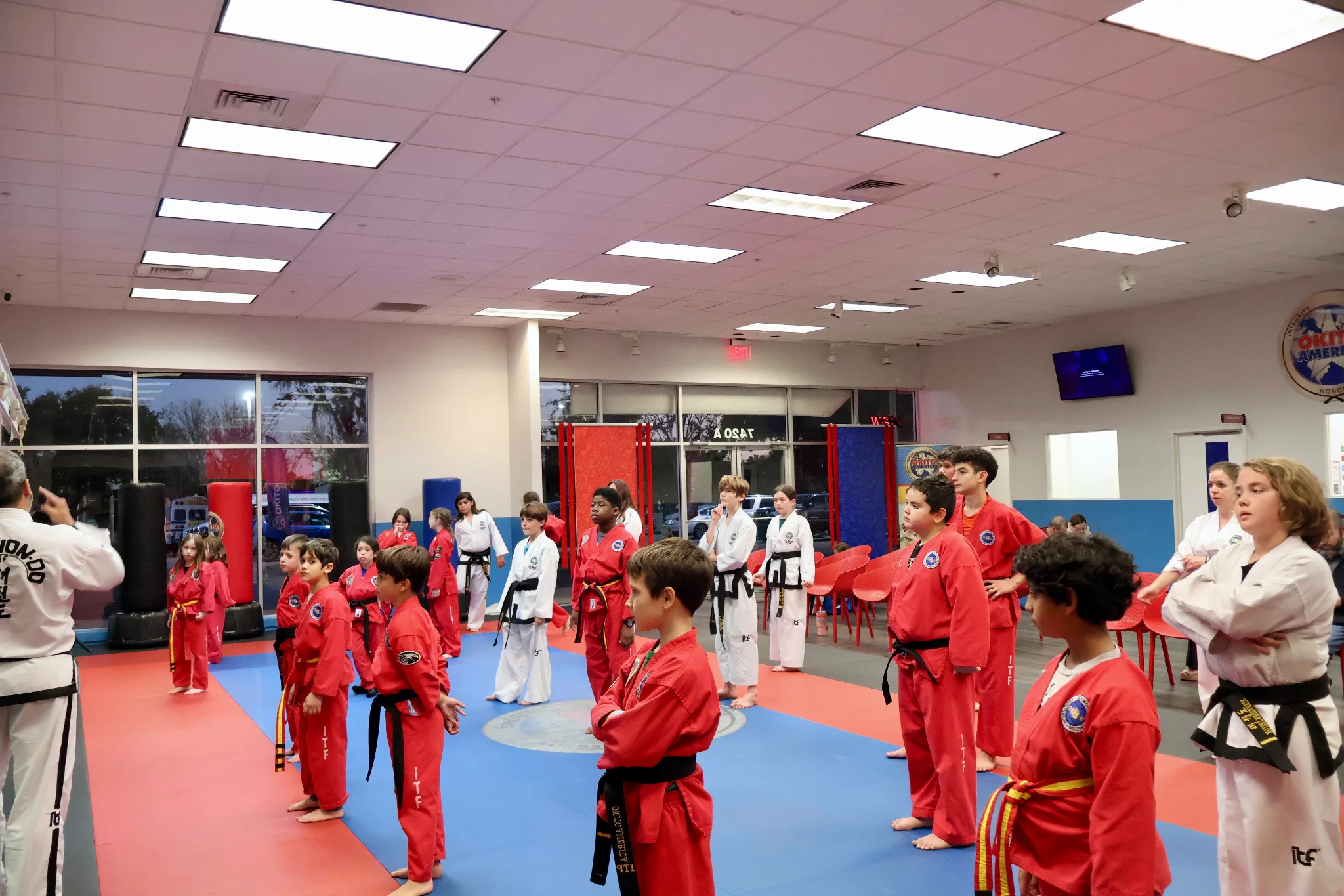 Students in class at the Newberry rd.Location