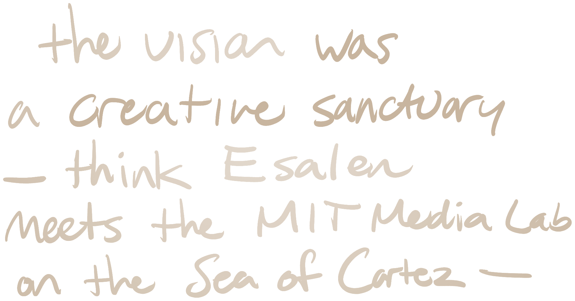 Kundavi is a home for the New Renaissance.