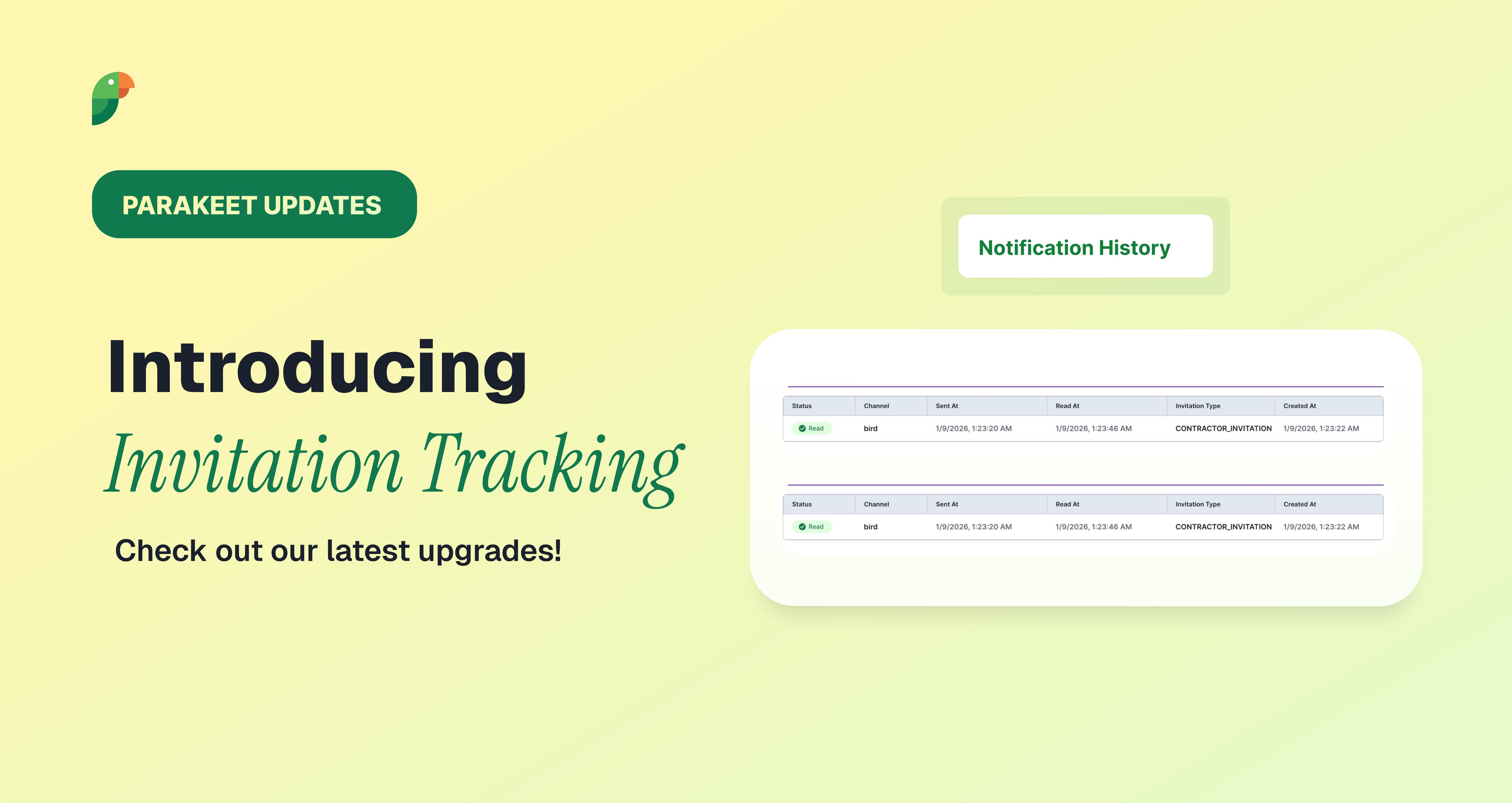 Invitation Tracking