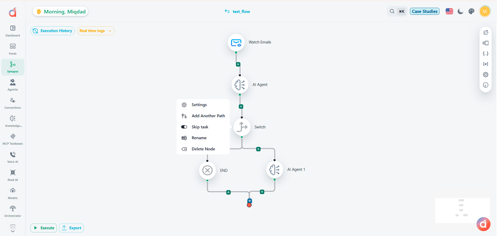 AIRA Hyperautomation product screenshot